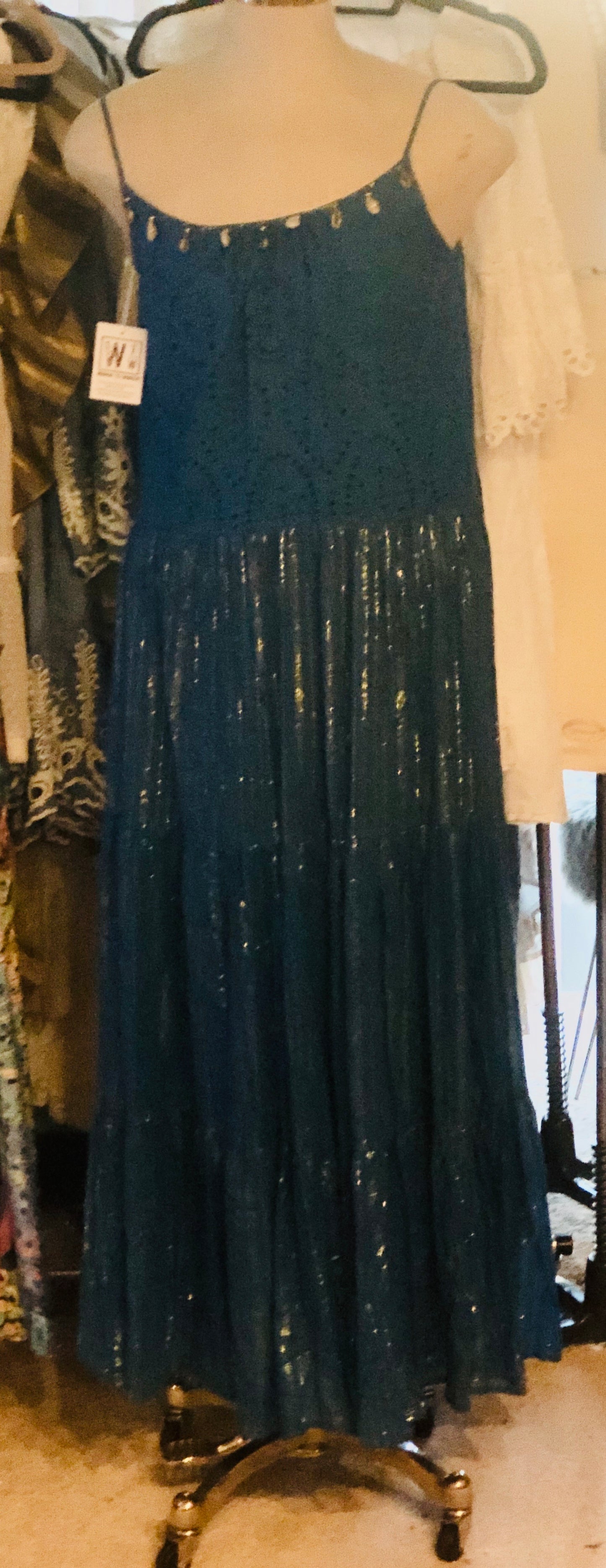 The Simone maxi Dress (Midnight Blue)