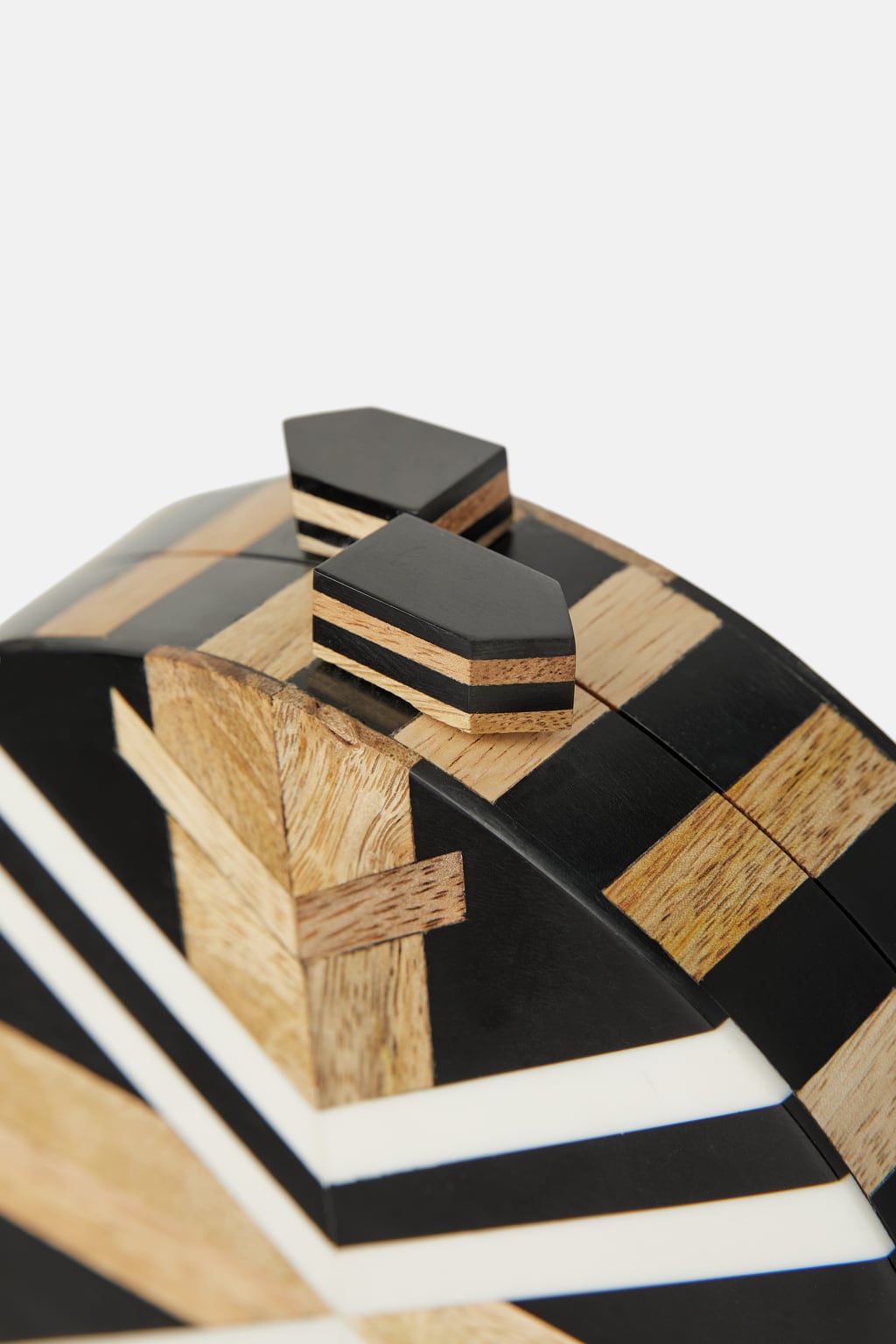 WOOD CROSSBODY BAG. Sold out
